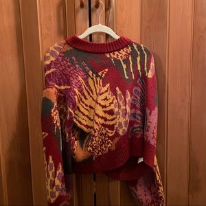 Tropical Pattern Farm Rio Sweater